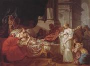 Jean Auguste Dominique Ingres Antichus and Stratonice (mk05) oil painting